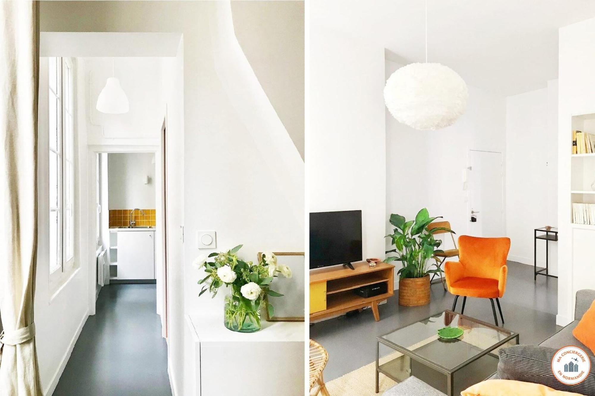 Apartamento L'Oasis Havrais - Centre Historique El Havre Exterior foto