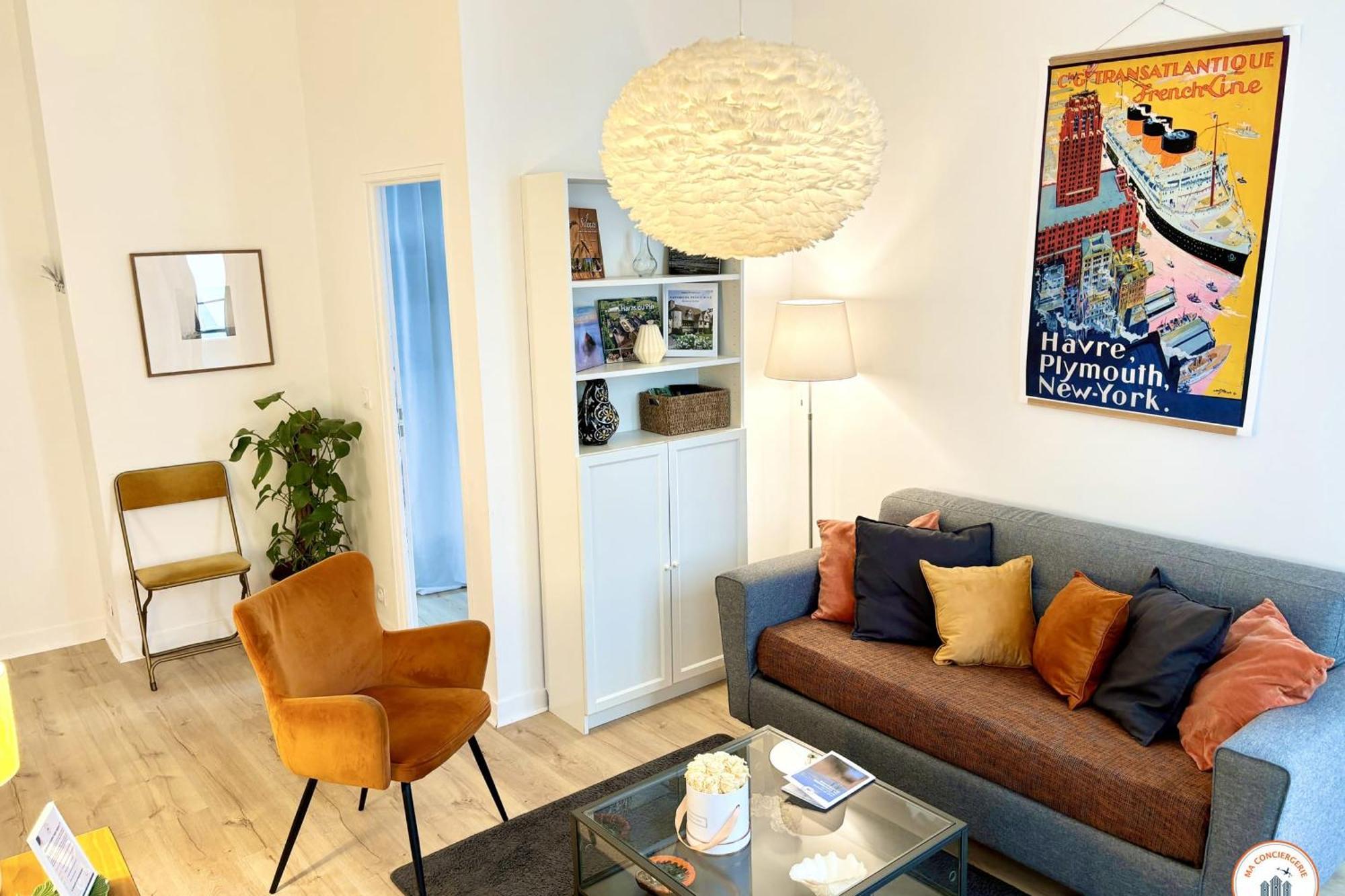 Apartamento L'Oasis Havrais - Centre Historique El Havre Exterior foto