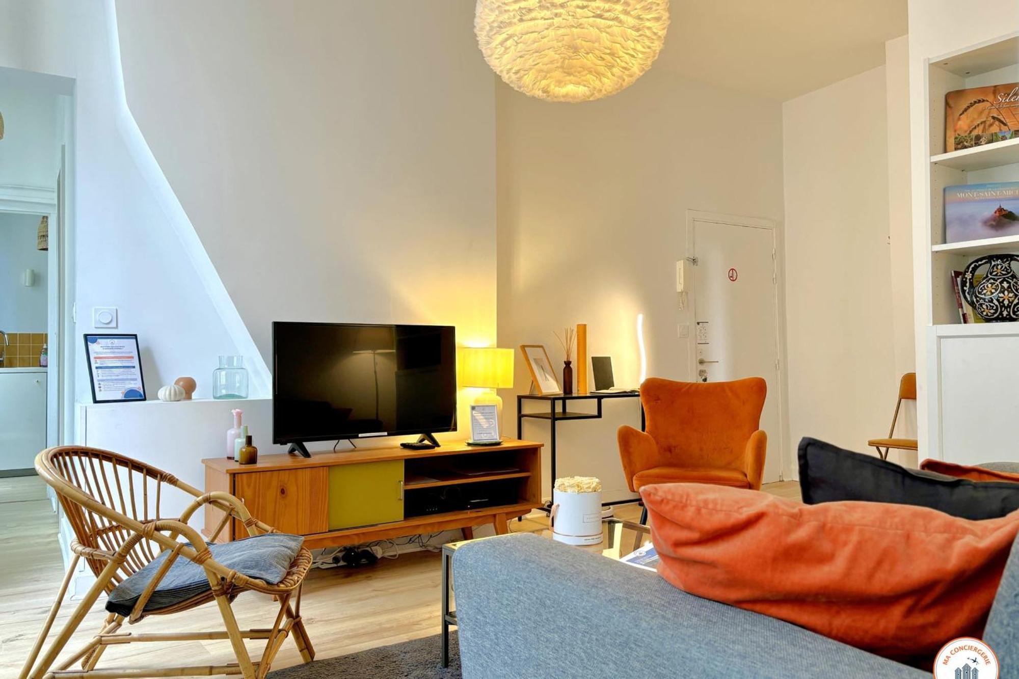 Apartamento L'Oasis Havrais - Centre Historique El Havre Exterior foto