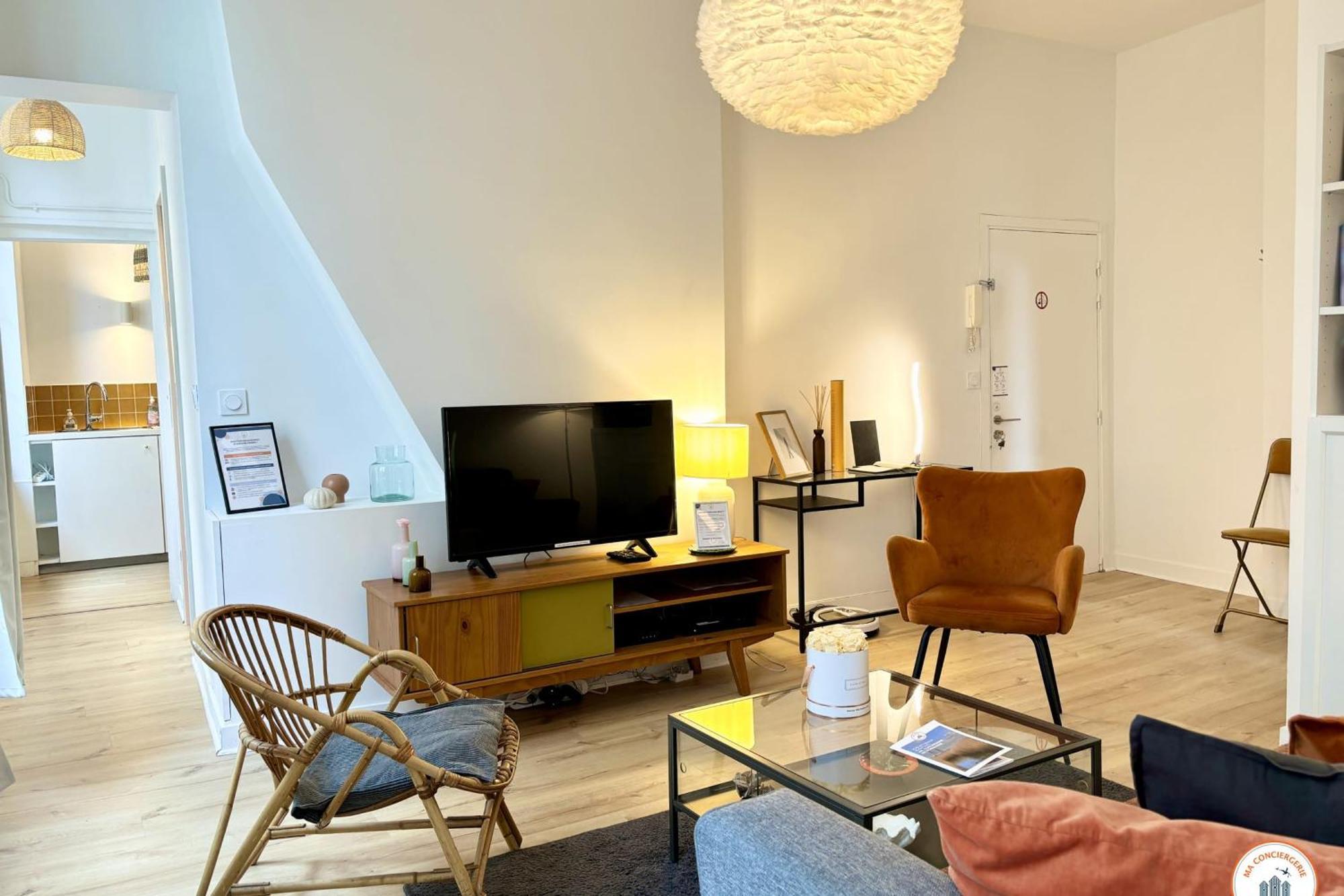 Apartamento L'Oasis Havrais - Centre Historique El Havre Exterior foto